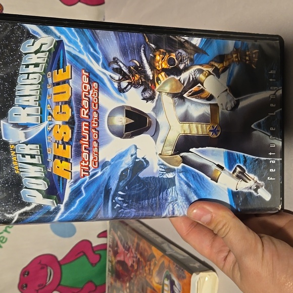 Power Rangers Time Force Power Ranger Light Speed Rescue VHS Movie Bundle - Picture 7 of 12